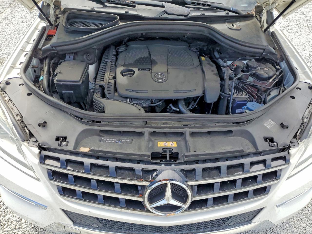 2015 Mercedes-benz Ml 350 Белый vin: 4JGDA5JB1FA530083