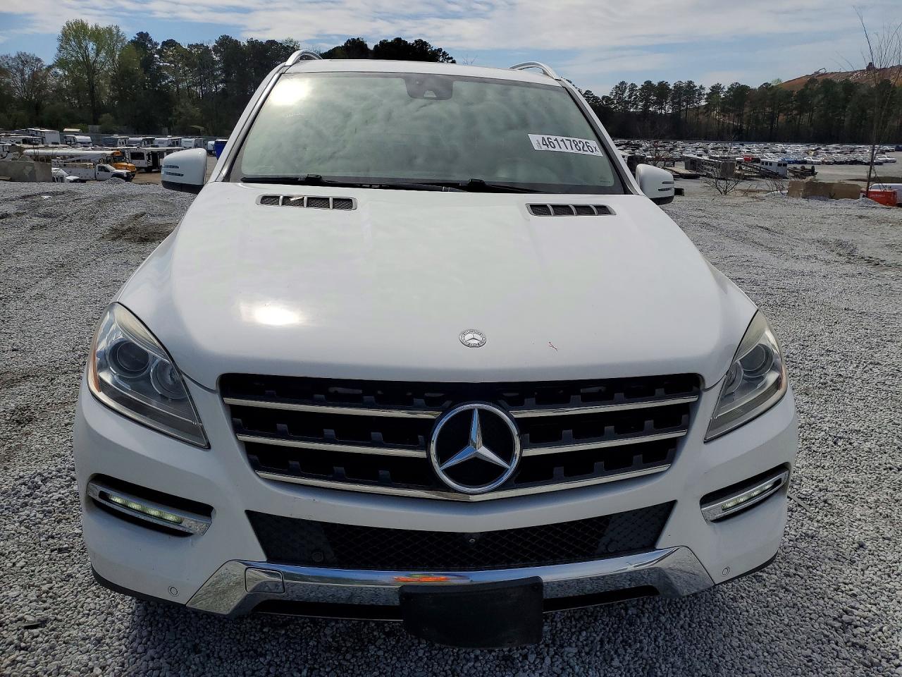 2015 Mercedes-benz Ml 350 Белый vin: 4JGDA5JB1FA530083