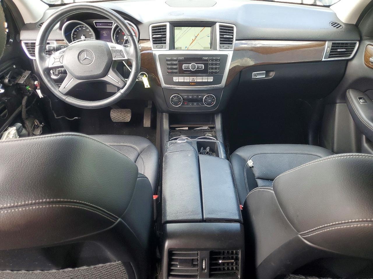 2015 Mercedes-benz Ml 350 Black vin: 4JGDA5JB1FA546137