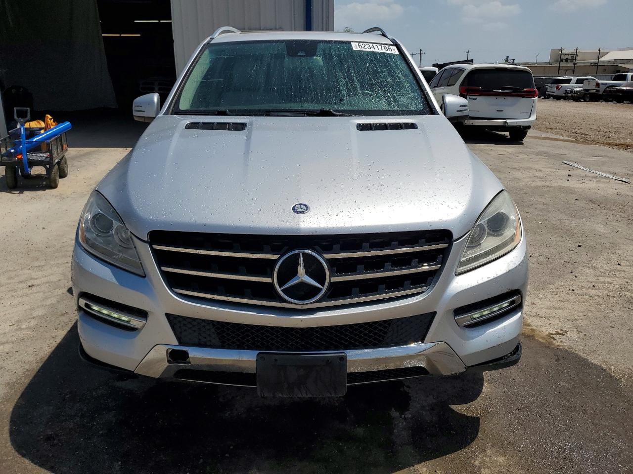 2015 Mercedes-benz Ml 350 Silver vin: 4JGDA5JB1FA562094