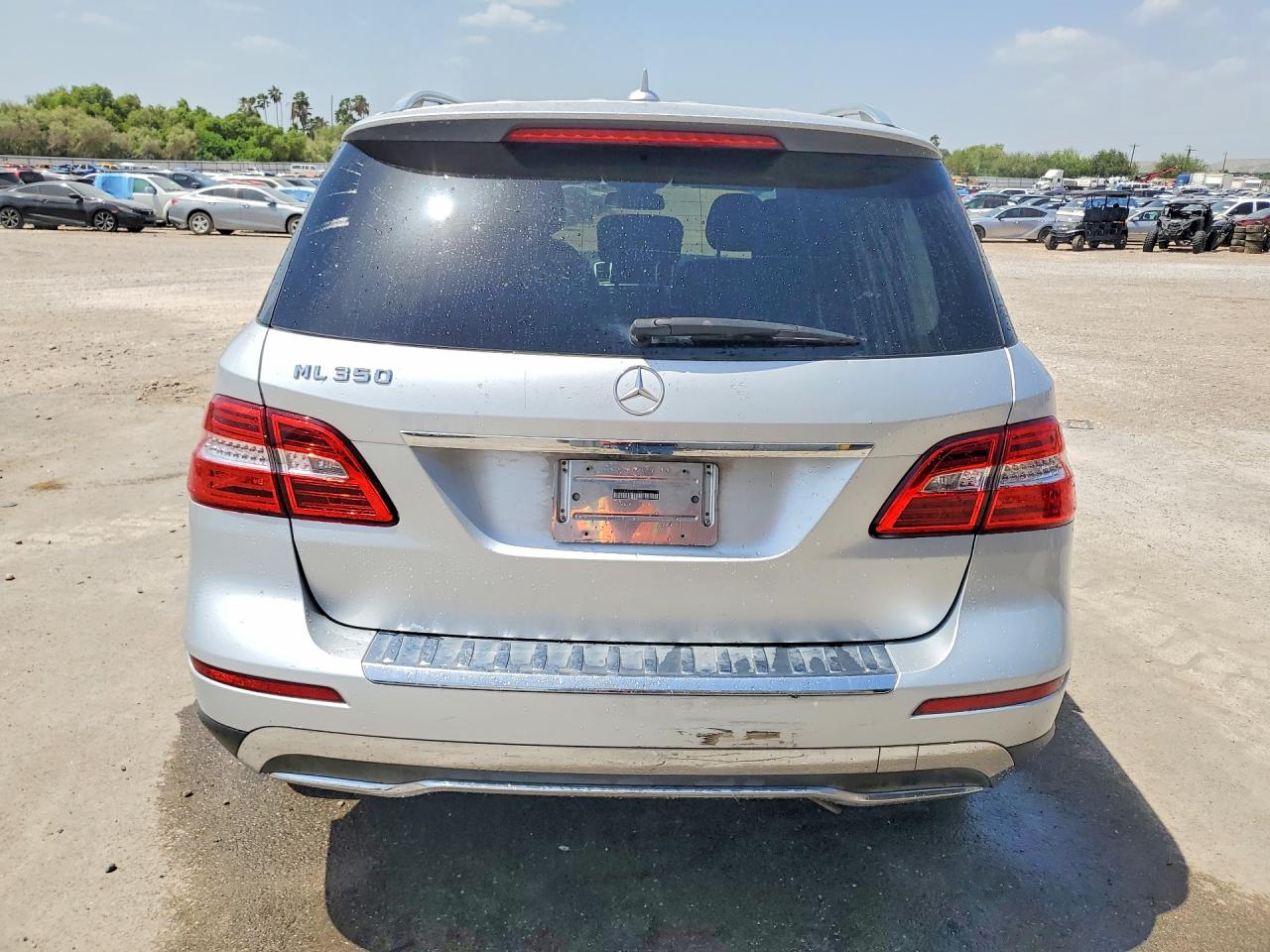 2015 Mercedes-benz Ml 350 Silver vin: 4JGDA5JB1FA562094