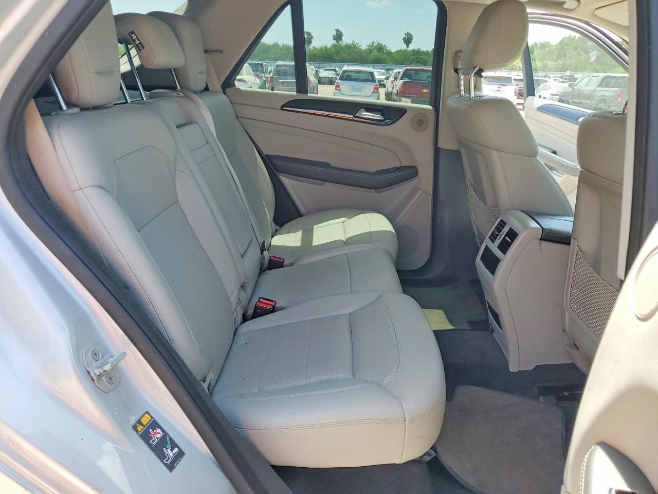 2015 Mercedes-benz Ml 350 Silver vin: 4JGDA5JB1FA562094