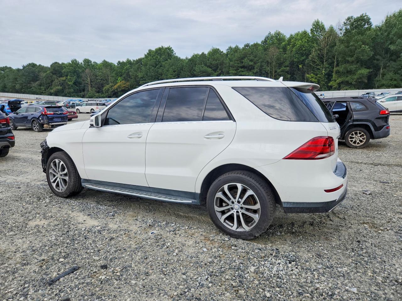 2016 Mercedes-benz Gle 350 White vin: 4JGDA5JB1GA799136