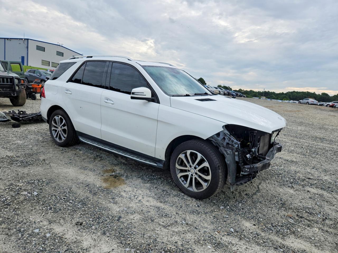 2016 Mercedes-benz Gle 350 White vin: 4JGDA5JB1GA799136