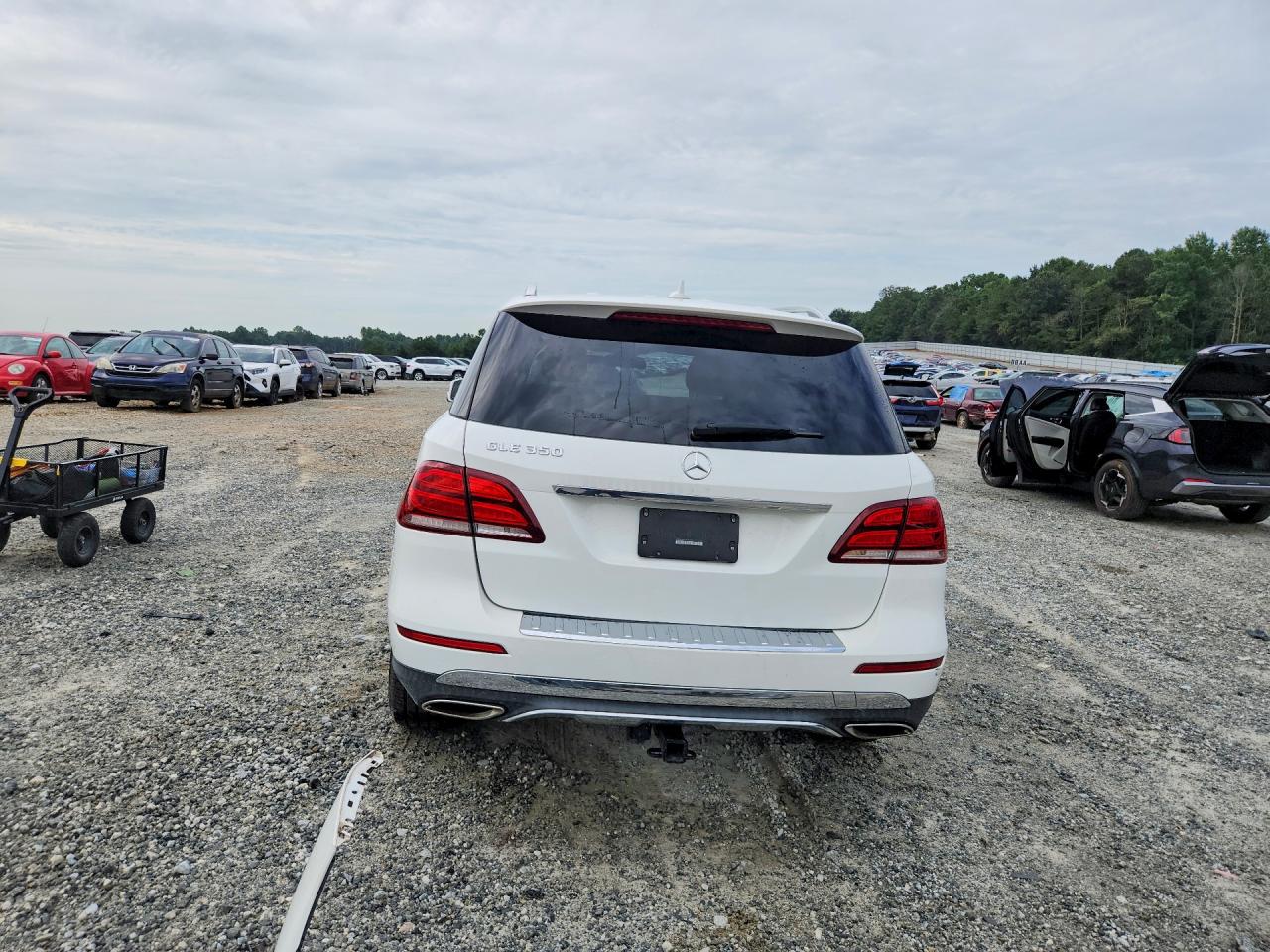 2016 Mercedes-benz Gle 350 White vin: 4JGDA5JB1GA799136