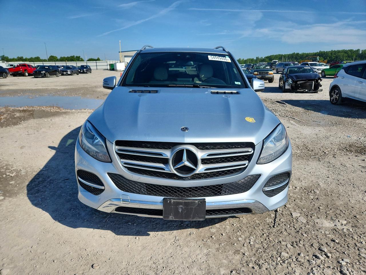 2018 Mercedes-benz Gle Blue vin: 4JGDA5JB1JB069745