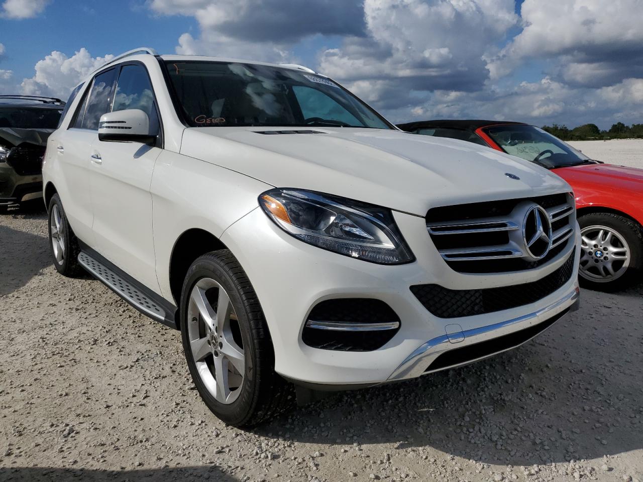 2018 Mercedes-benz Gle 350 White vin: 4JGDA5JB1JB147876