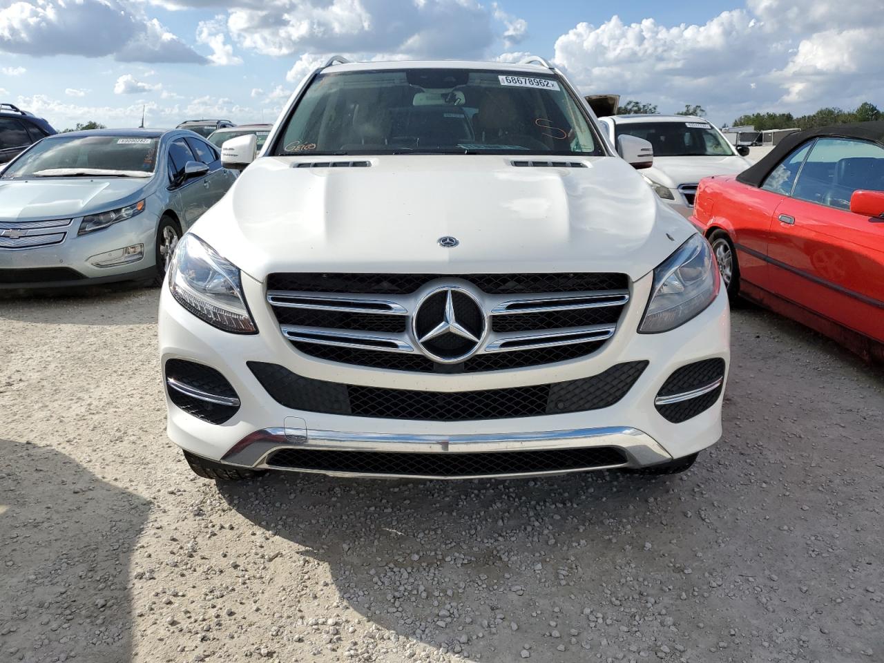 2018 Mercedes-benz Gle 350 White vin: 4JGDA5JB1JB147876