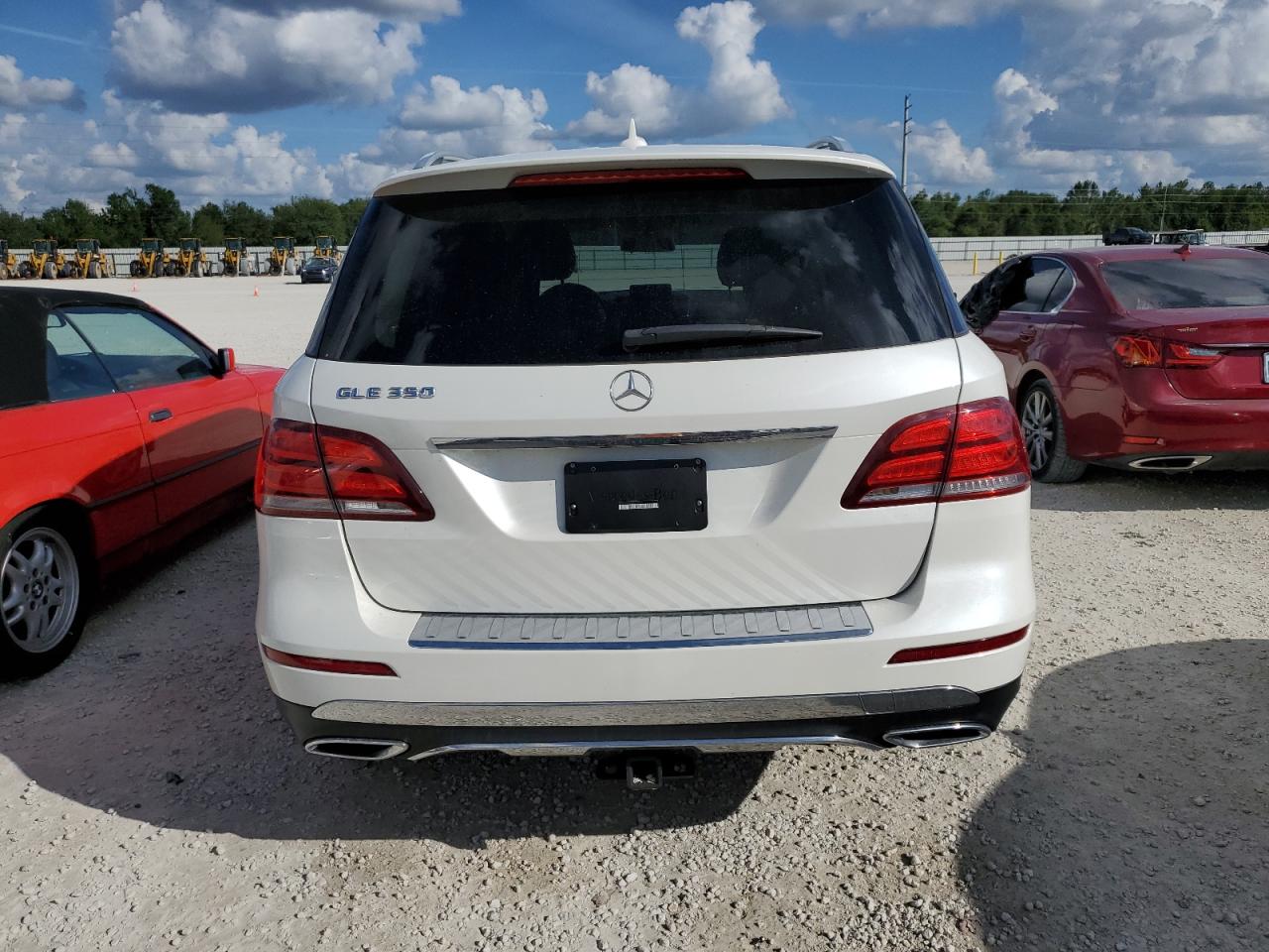2018 Mercedes-benz Gle 350 White vin: 4JGDA5JB1JB147876