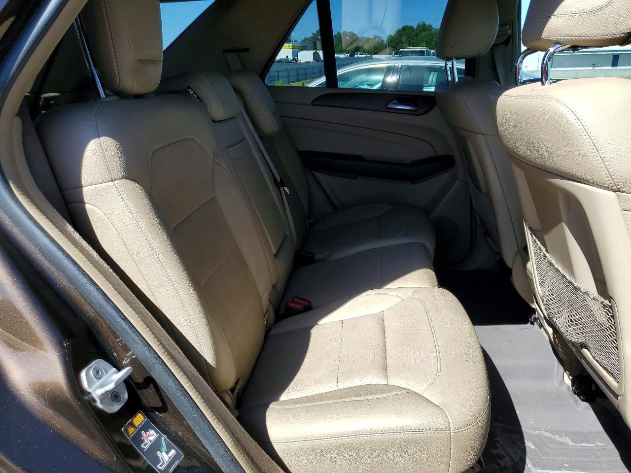 2014 Mercedes-benz Ml 350 Коричневый vin: 4JGDA5JB2EA340372