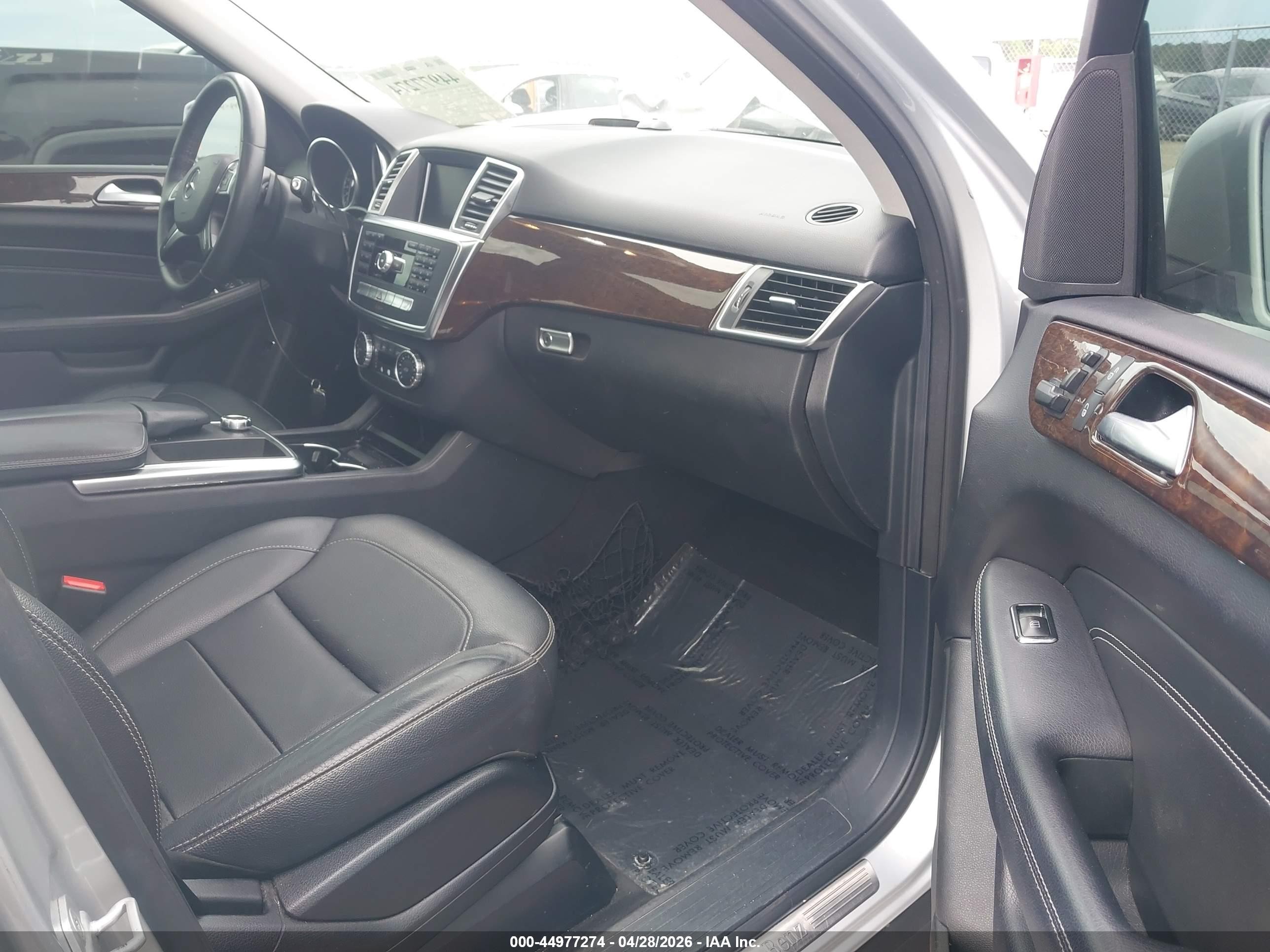 2014 Mercedes-benz Ml 350   Silver vin: 4JGDA5JB2EA353753
