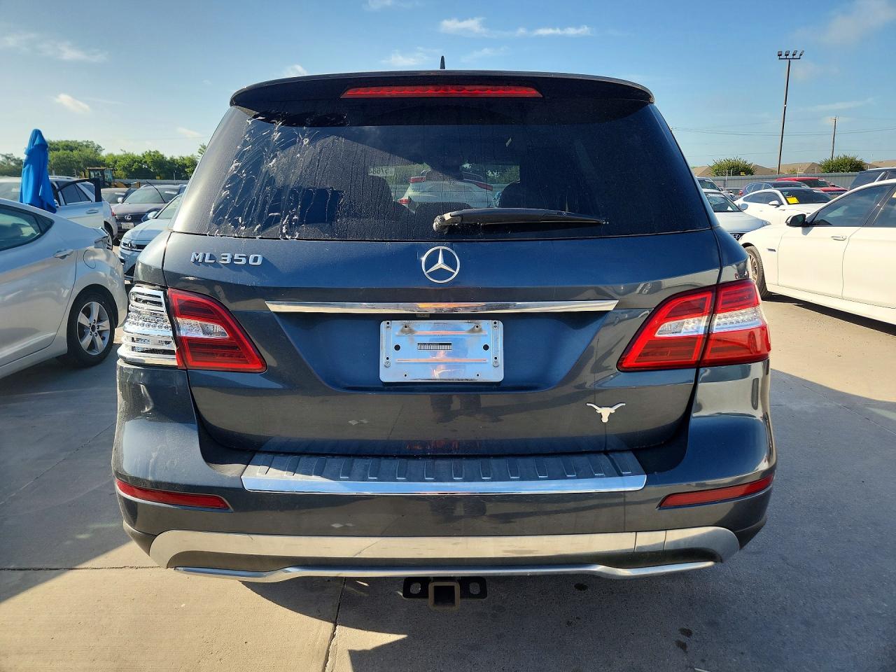2014 Mercedes-benz Ml 350 Charcoal vin: 4JGDA5JB2EA394092