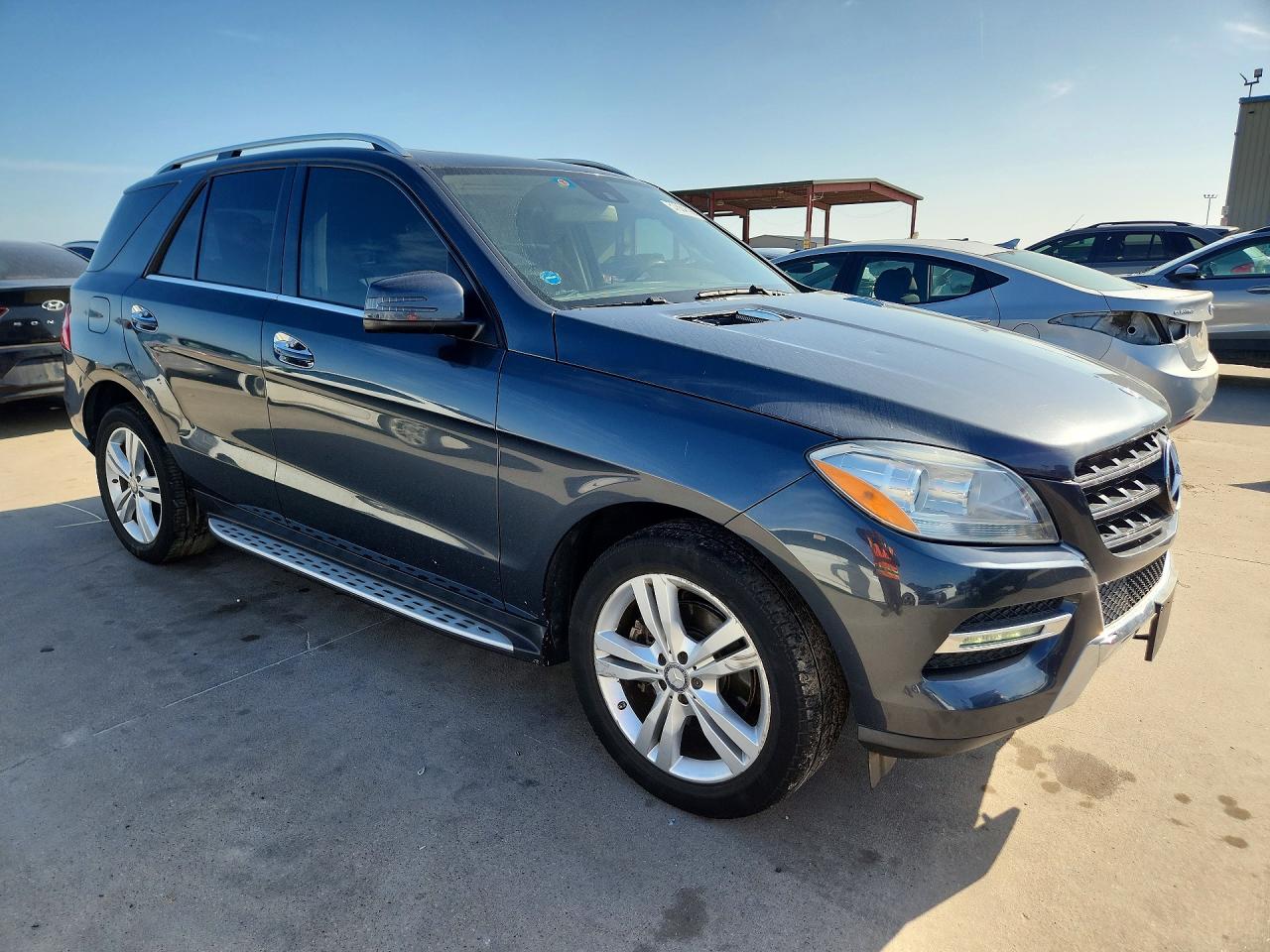 2014 Mercedes-benz Ml 350 Charcoal vin: 4JGDA5JB2EA394092