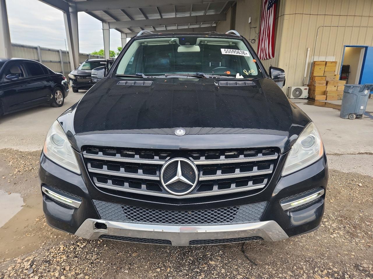 2015 Mercedes-benz Ml 350 Черный vin: 4JGDA5JB2FA512188