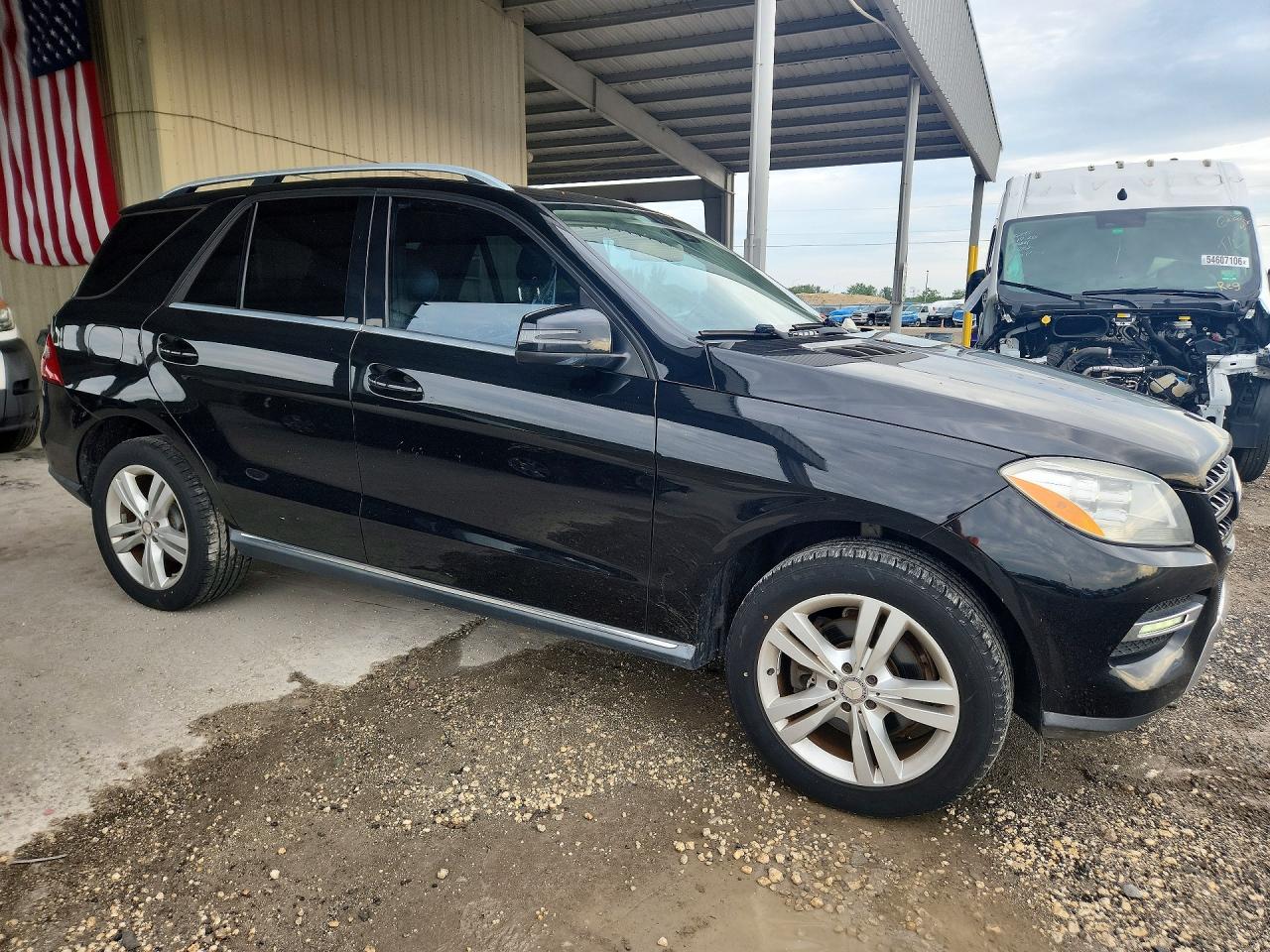 2015 Mercedes-benz Ml 350 Черный vin: 4JGDA5JB2FA512188