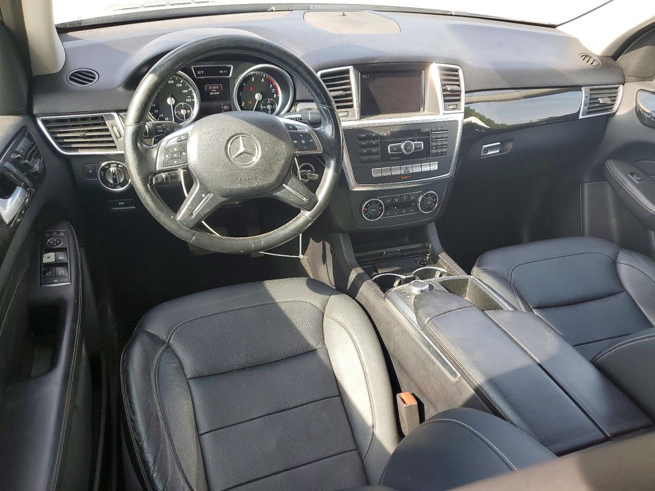 2015 Mercedes-benz Ml 350 Silver vin: 4JGDA5JB2FA561617