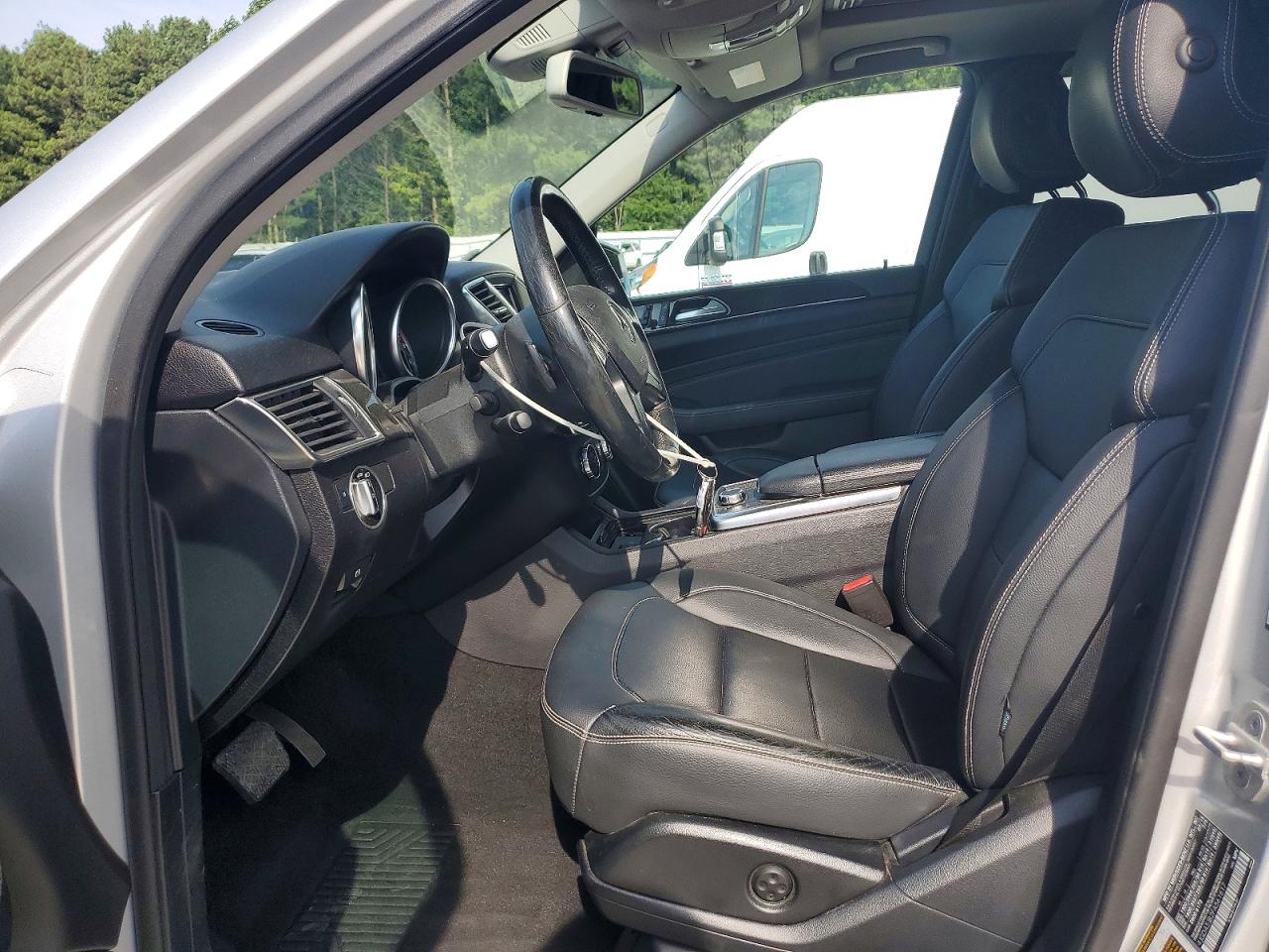 2015 Mercedes-benz Ml 350 Silver vin: 4JGDA5JB2FA561617