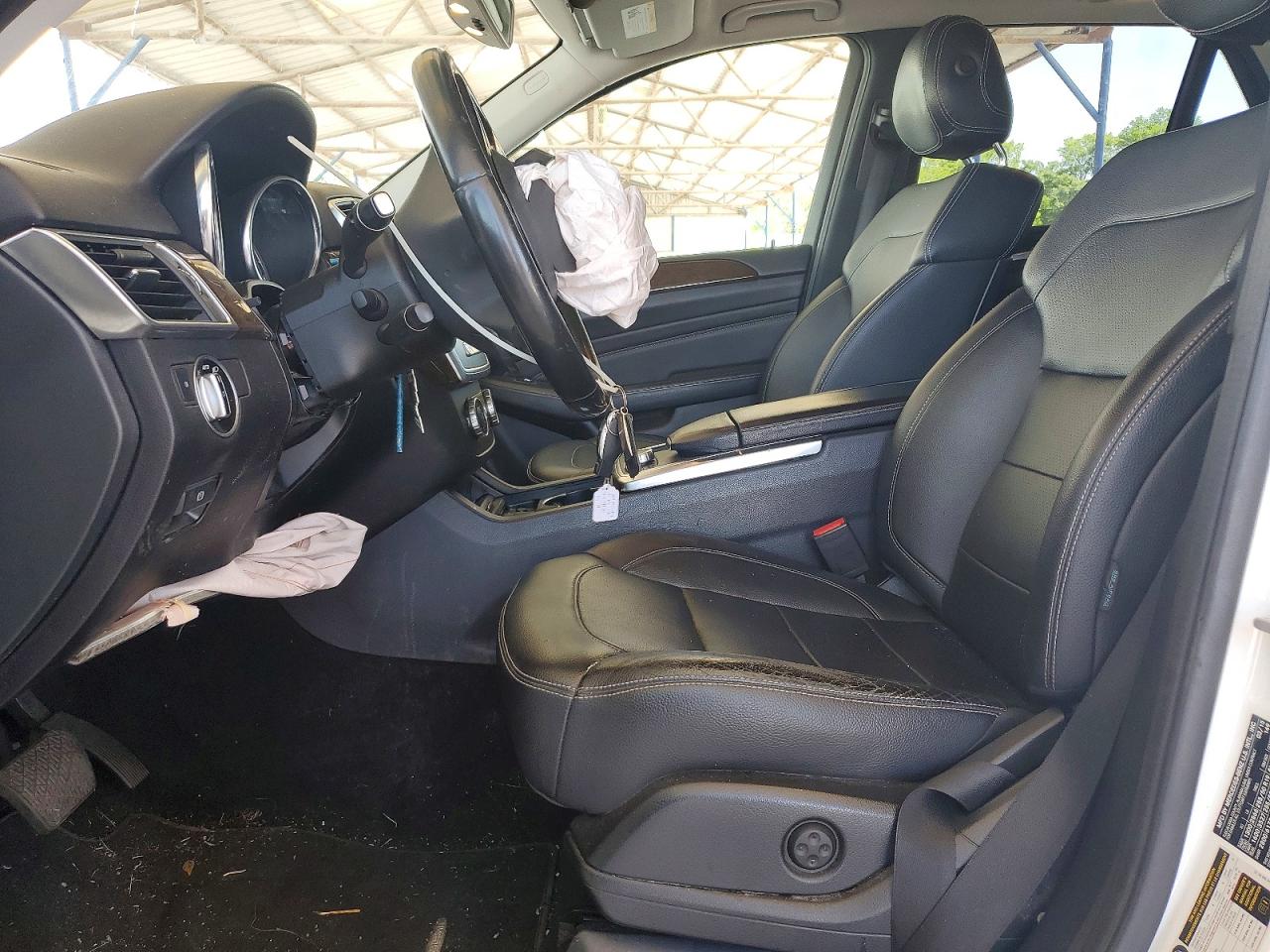 2015 Mercedes-benz Ml 350 Белый vin: 4JGDA5JB2FA574710