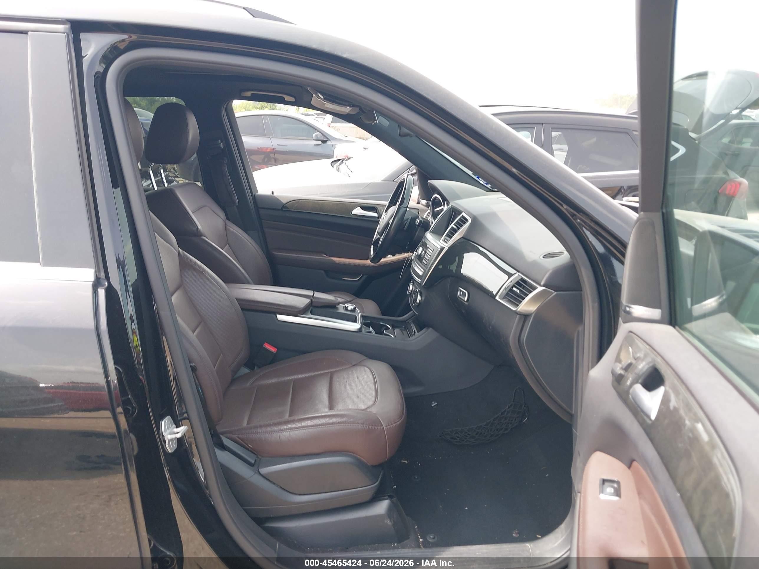 2015 Mercedes-benz Ml 350   Black vin: 4JGDA5JB2FA603395
