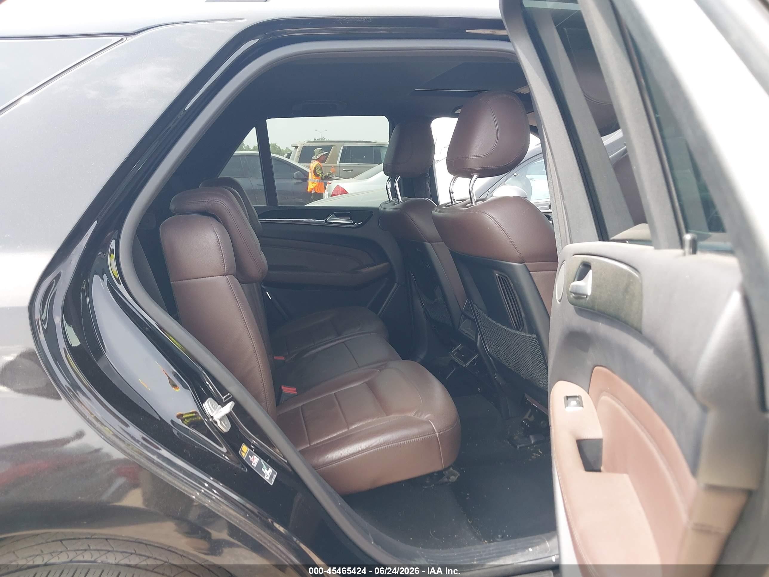 2015 Mercedes-benz Ml 350   Black vin: 4JGDA5JB2FA603395