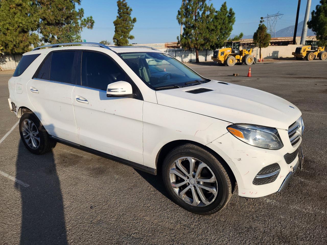 2016 Mercedes-benz Gle 350 White vin: 4JGDA5JB2GA675506