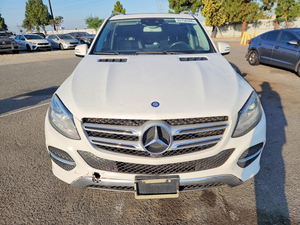 2016 Mercedes-benz Gle 350 White vin: 4JGDA5JB2GA675506