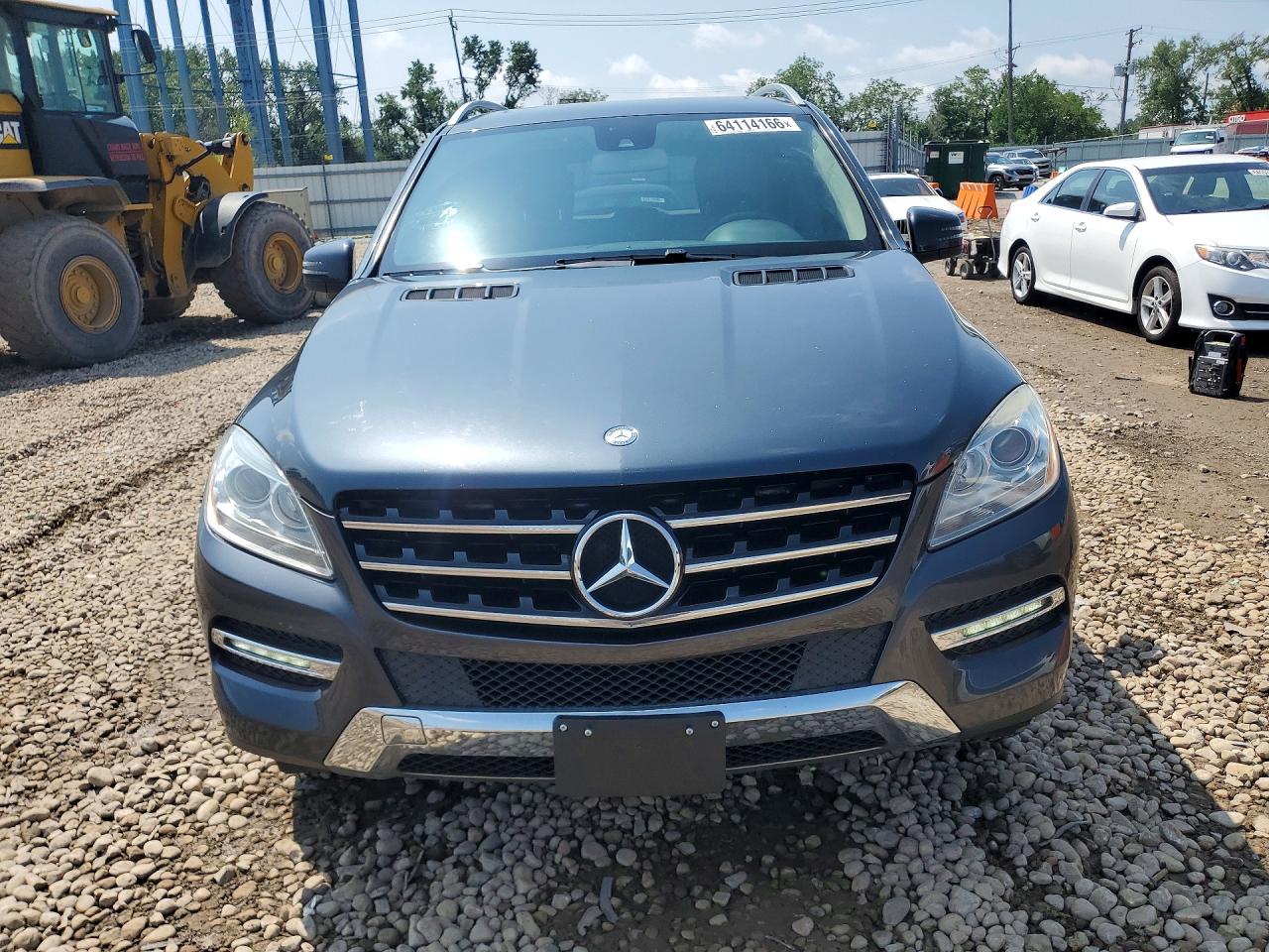 2013 Mercedes-benz Ml 350 Blue vin: 4JGDA5JB3DA185720