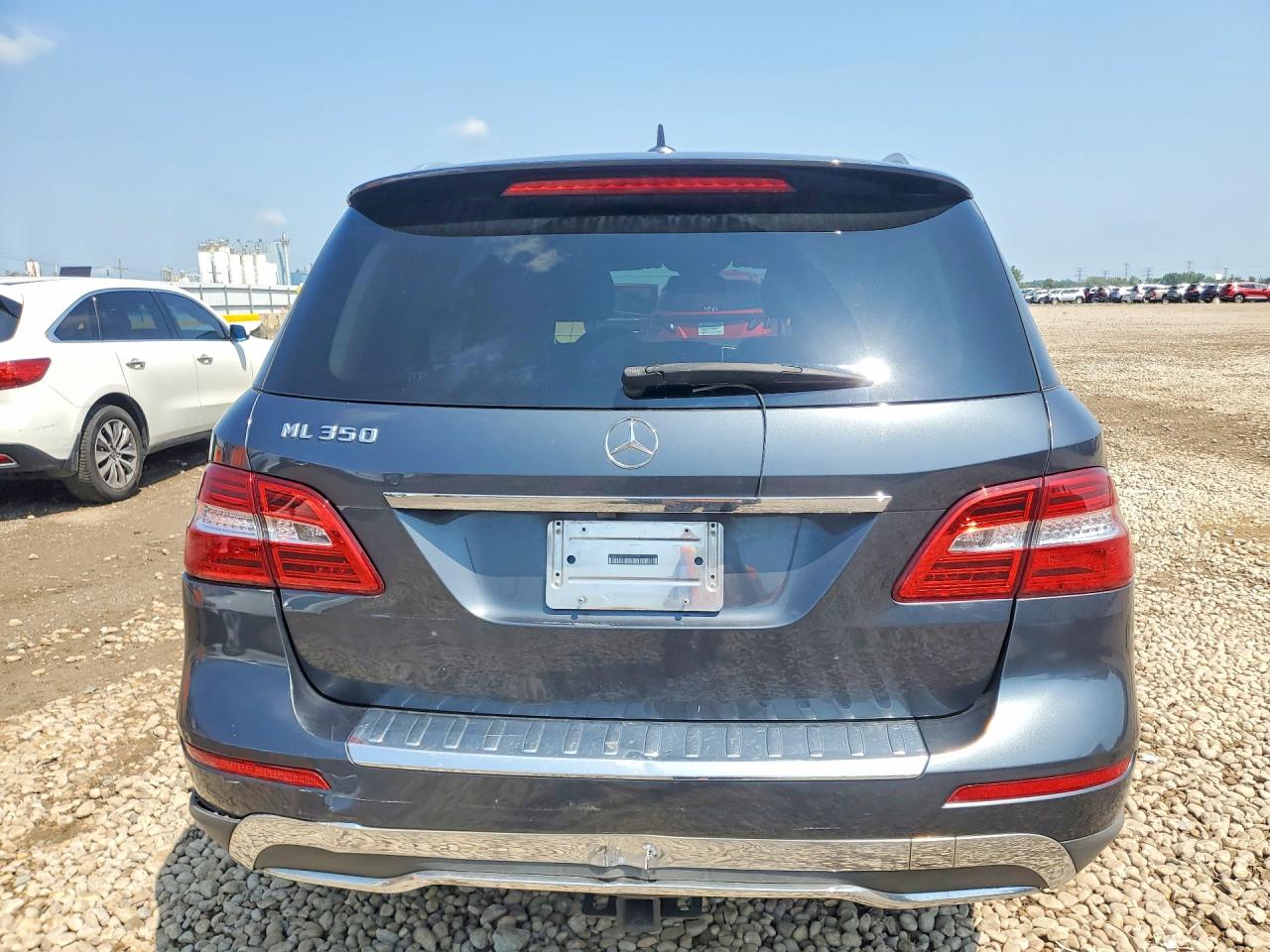 2013 Mercedes-benz Ml 350 Blue vin: 4JGDA5JB3DA185720