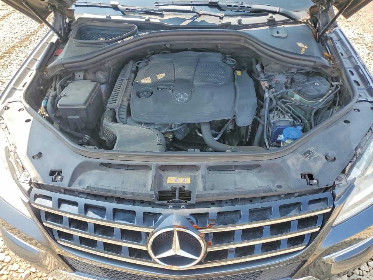 2013 Mercedes-benz Ml 350 Blue vin: 4JGDA5JB3DA185720