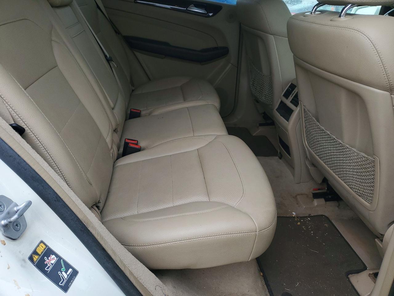 2013 Mercedes-benz Ml 350 White vin: 4JGDA5JB3DA200023