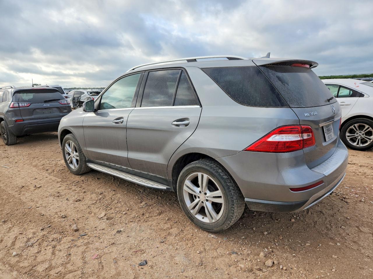 2013 Mercedes-benz Ml 350 Gray vin: 4JGDA5JB3DA252204