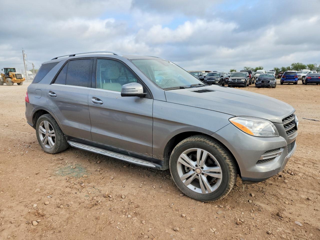 2013 Mercedes-benz Ml 350 Gray vin: 4JGDA5JB3DA252204