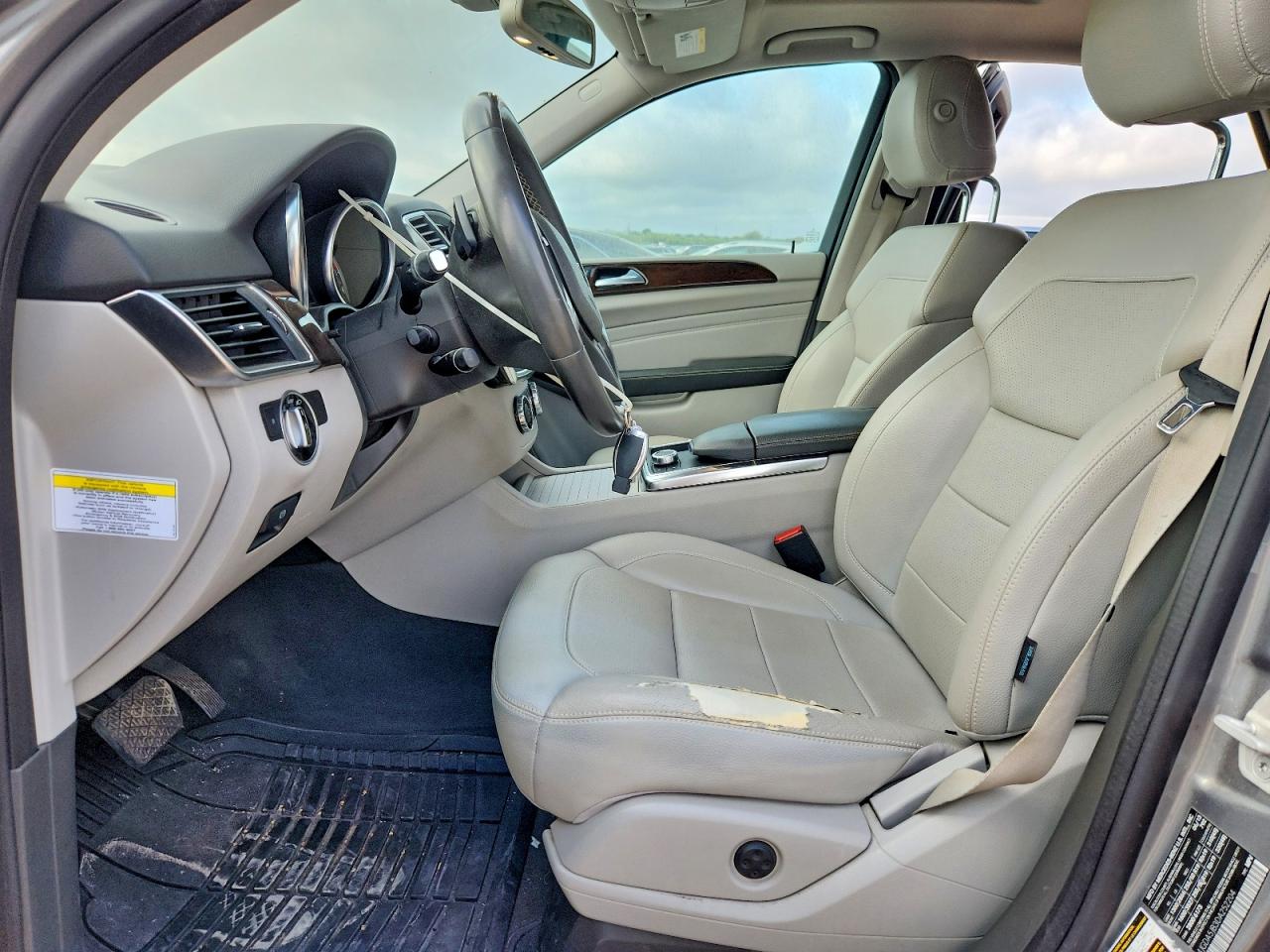 2013 Mercedes-benz Ml 350 Gray vin: 4JGDA5JB3DA252204