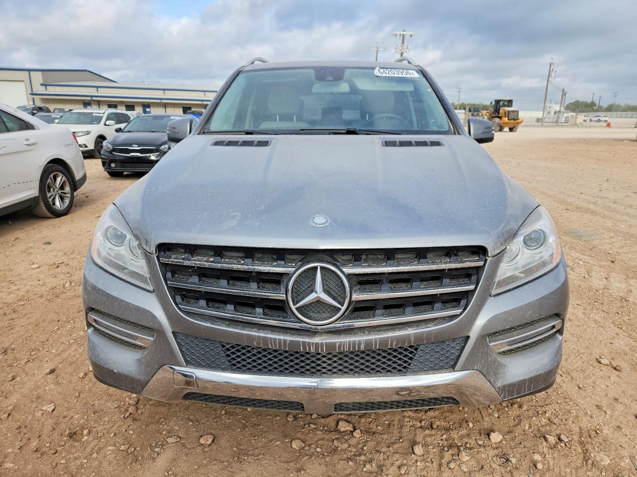 2013 Mercedes-benz Ml 350 Gray vin: 4JGDA5JB3DA252204