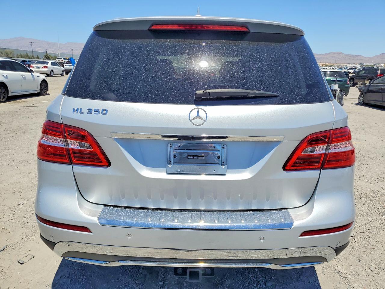 2014 Mercedes-benz Ml 350 Silver vin: 4JGDA5JB3EA329218