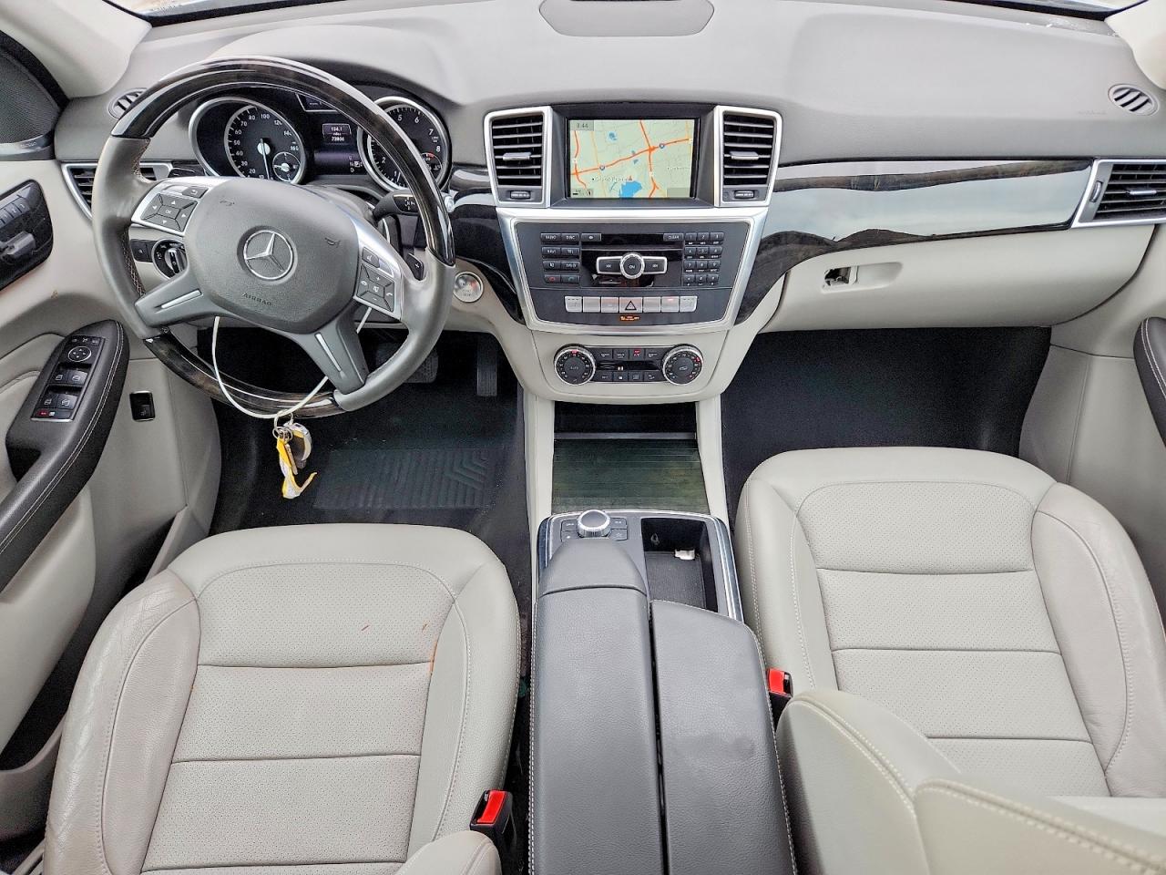 2014 Mercedes-benz Ml 350 Серебряный vin: 4JGDA5JB3EA412339