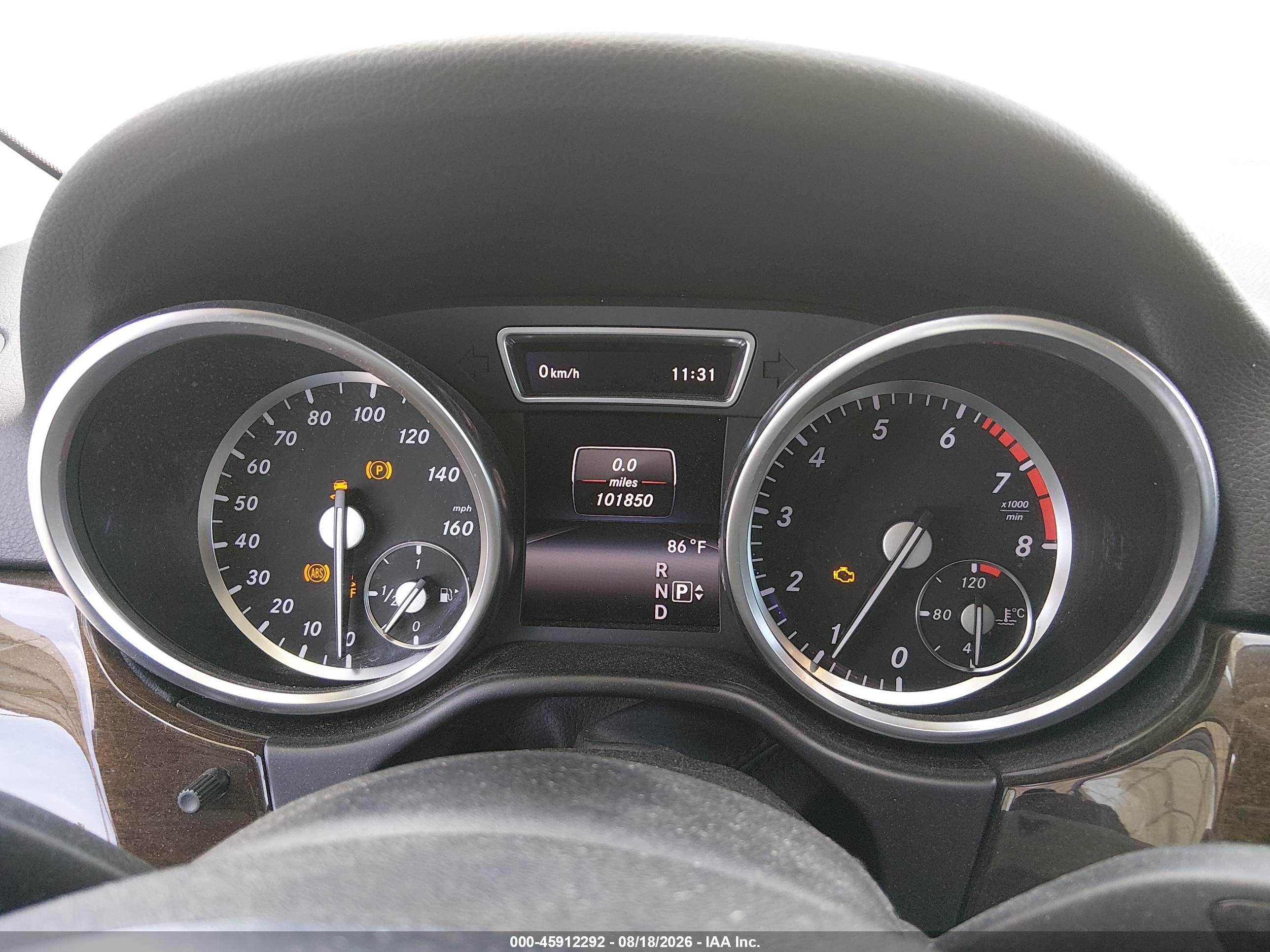2014 Mercedes-benz Ml 350   White vin: 4JGDA5JB3EA416794