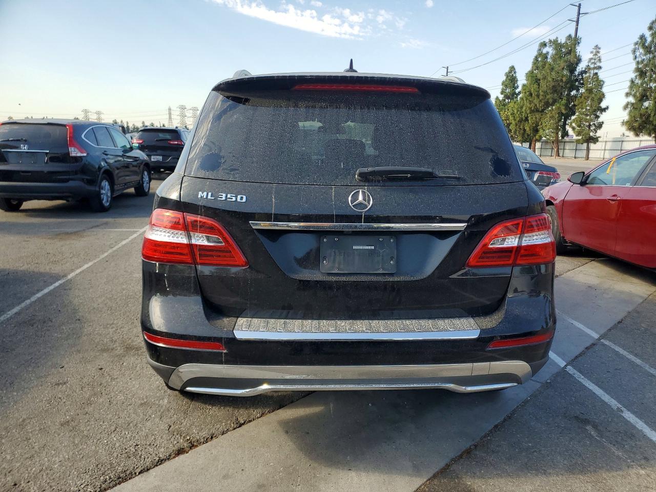 2015 Mercedes-benz Ml 350 Black vin: 4JGDA5JB3FA593458