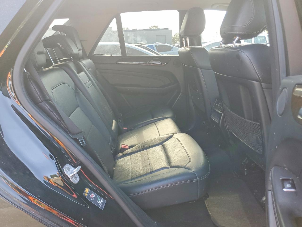 2015 Mercedes-benz Ml 350 Black vin: 4JGDA5JB3FA593458