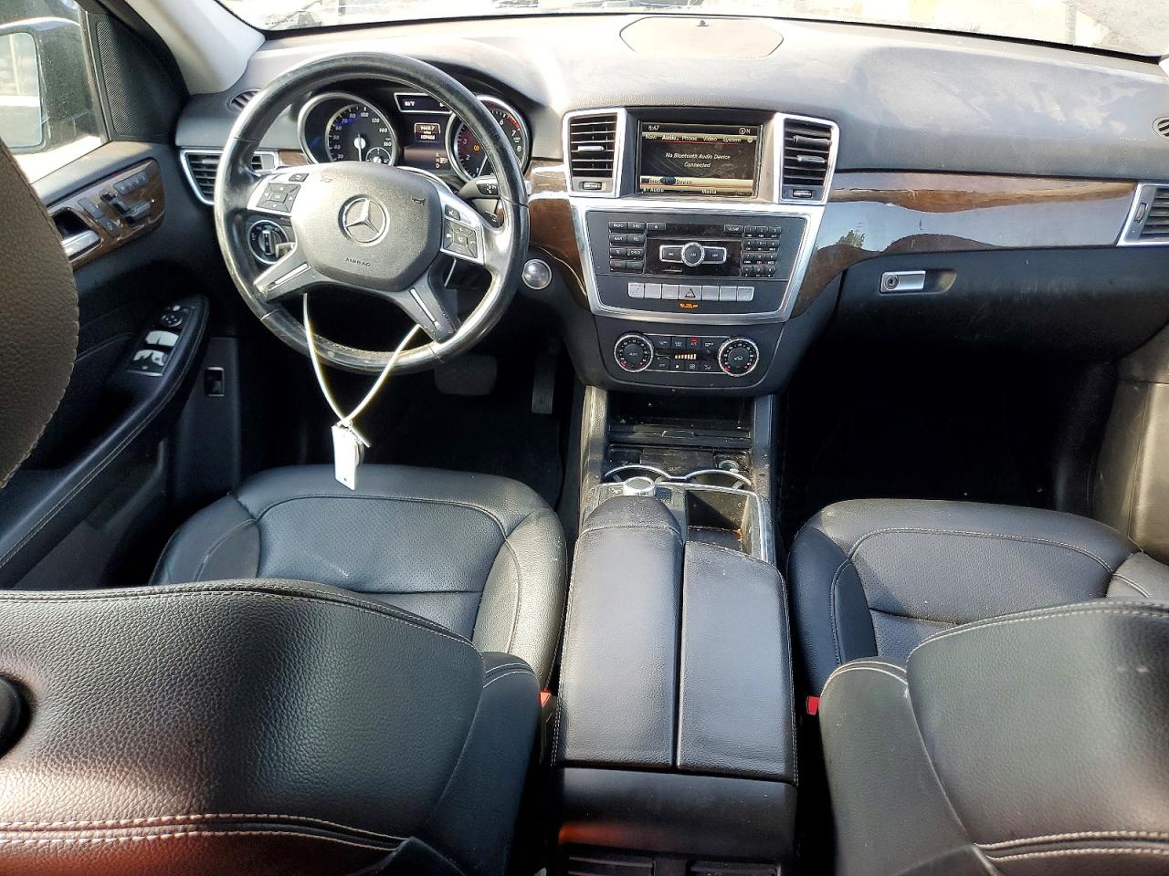 2015 Mercedes-benz Ml 350 Black vin: 4JGDA5JB3FA593458