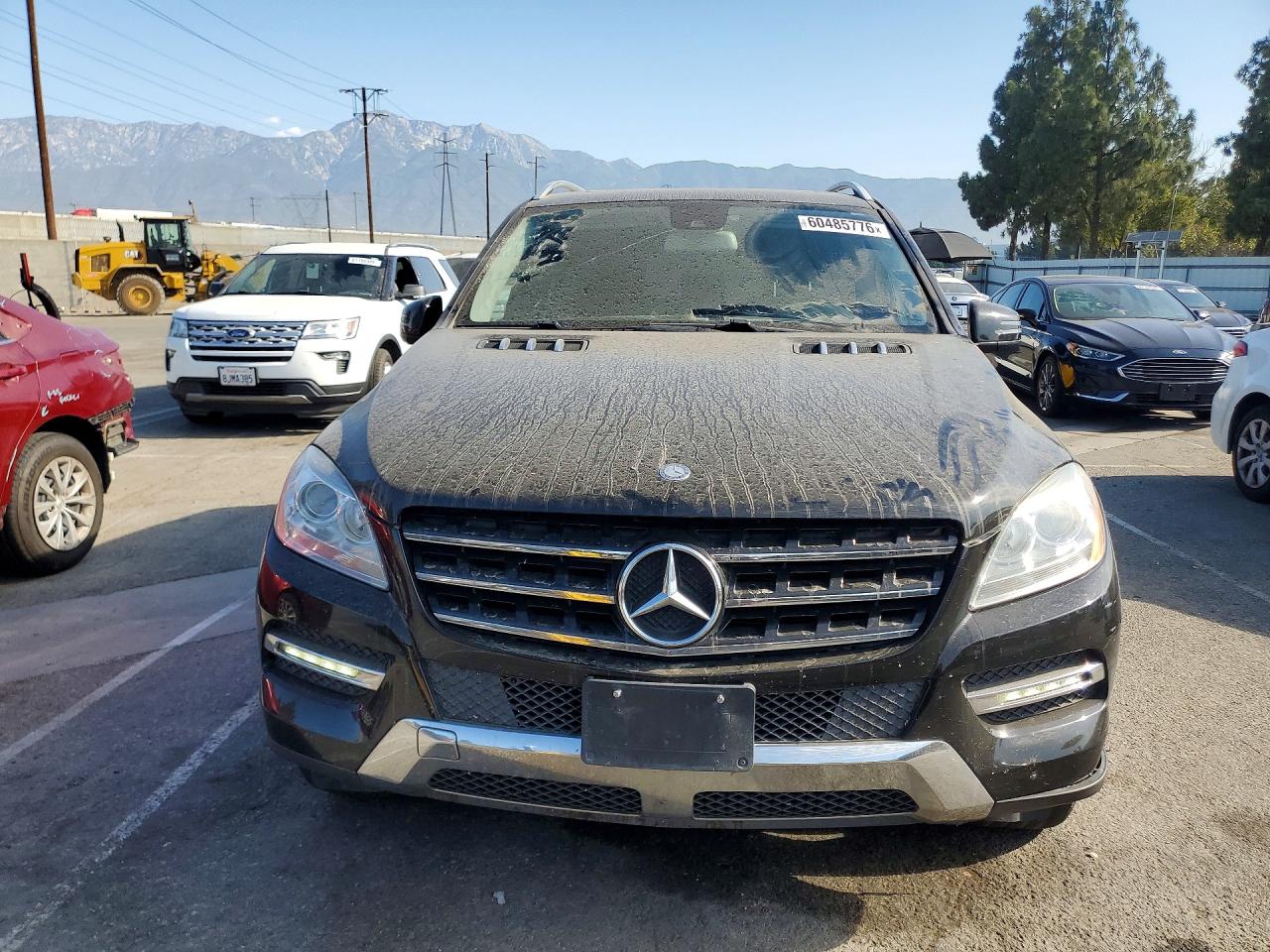 2015 Mercedes-benz Ml 350 Black vin: 4JGDA5JB3FA593458