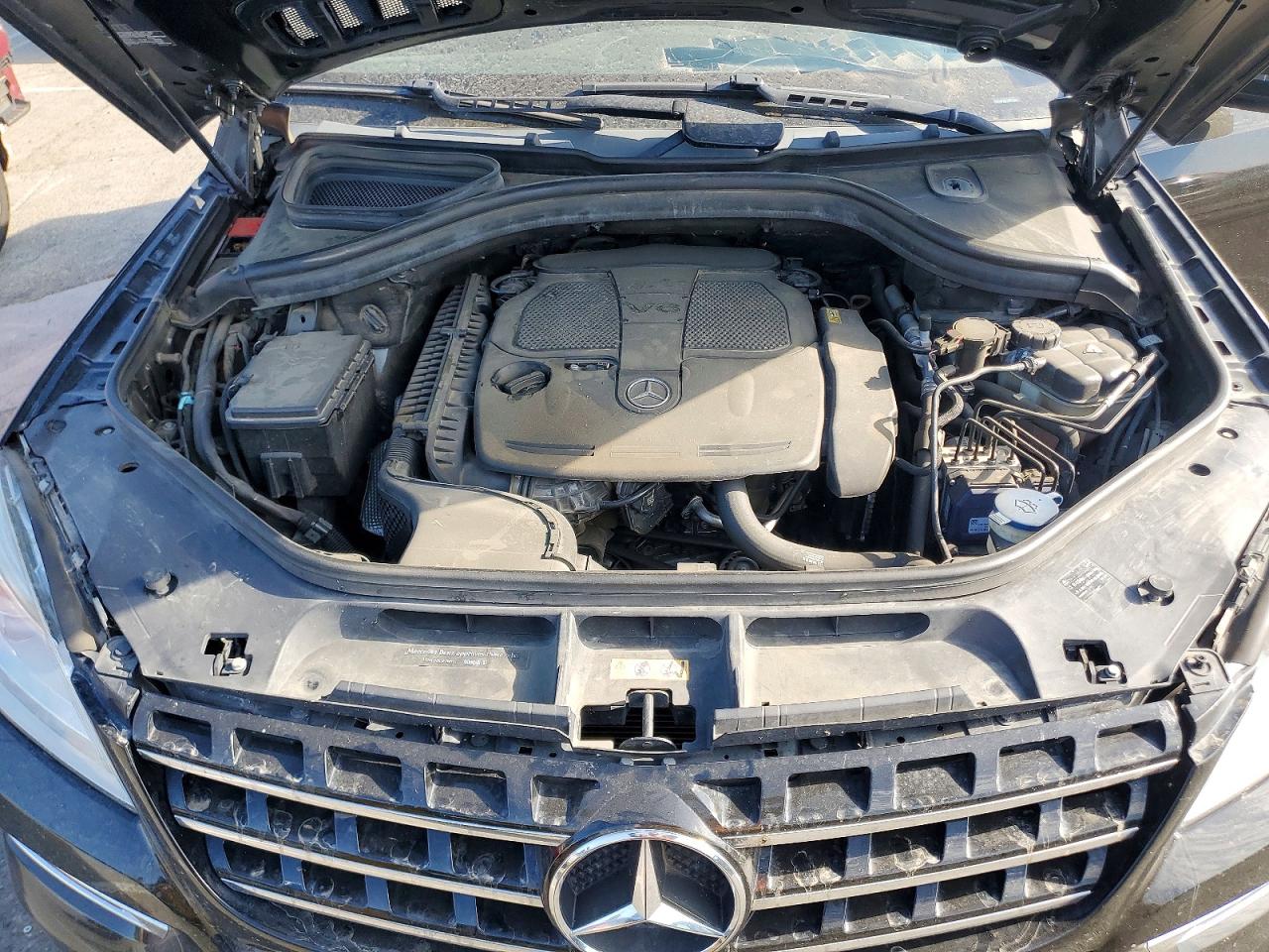2015 Mercedes-benz Ml 350 Black vin: 4JGDA5JB3FA593458