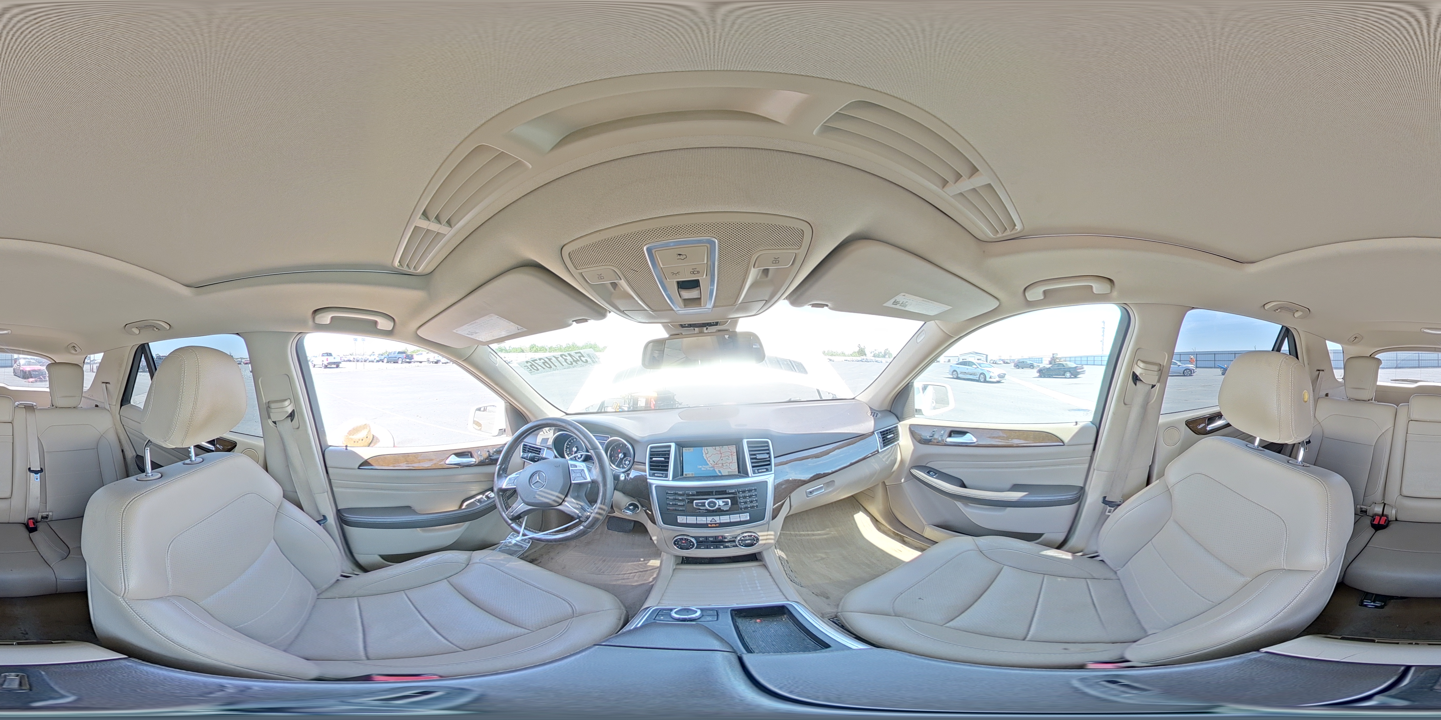 2015 Mercedes-benz Ml 350 White vin: 4JGDA5JB3FA596487