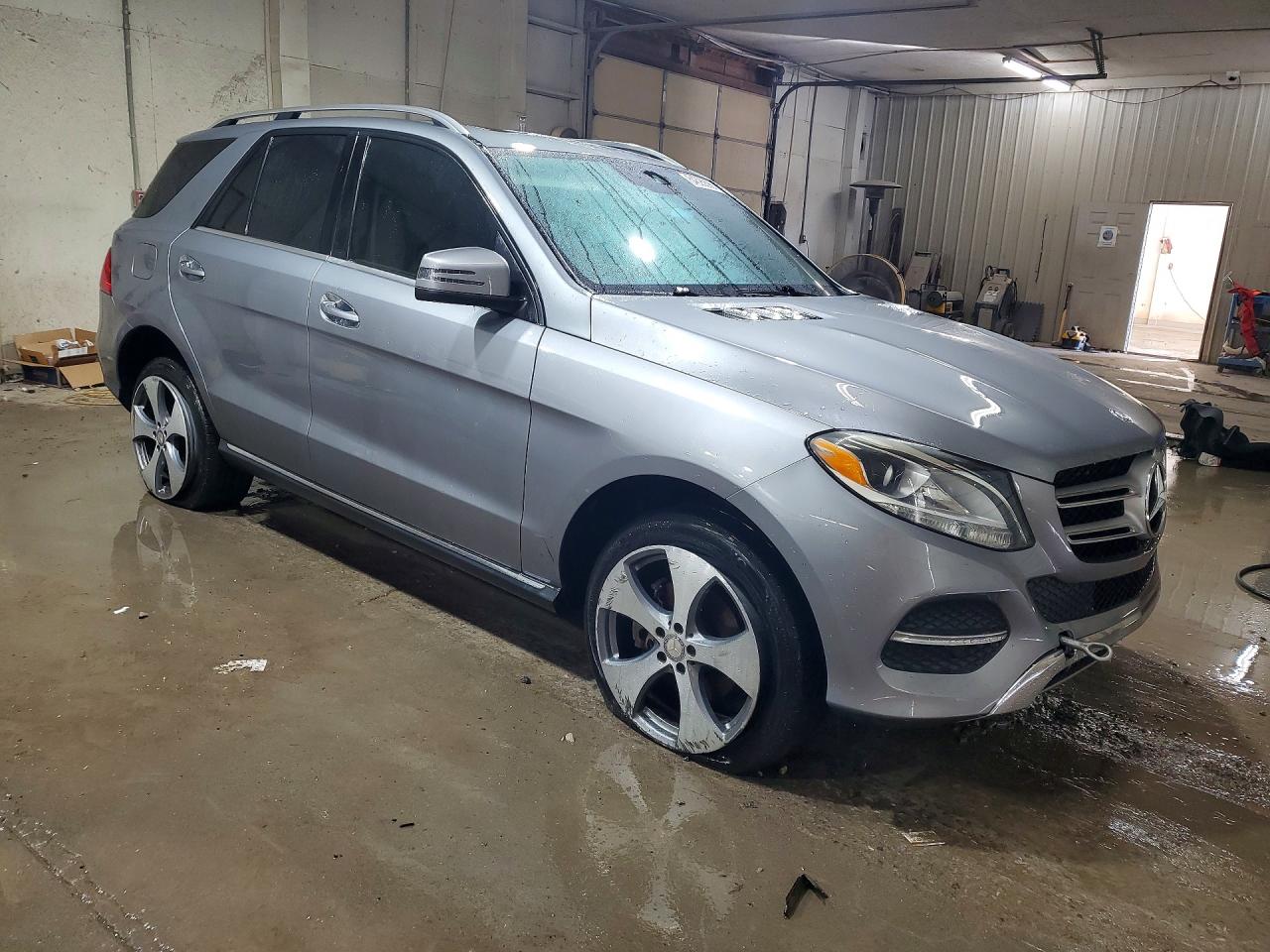 2016 Mercedes-benz Gle 350 Silver vin: 4JGDA5JB3GA659461