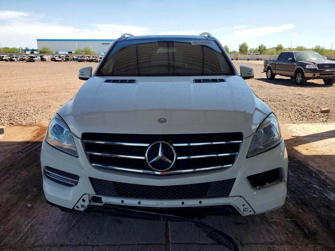 2013 Mercedes-benz Ml 350 White vin: 4JGDA5JB4DA242586