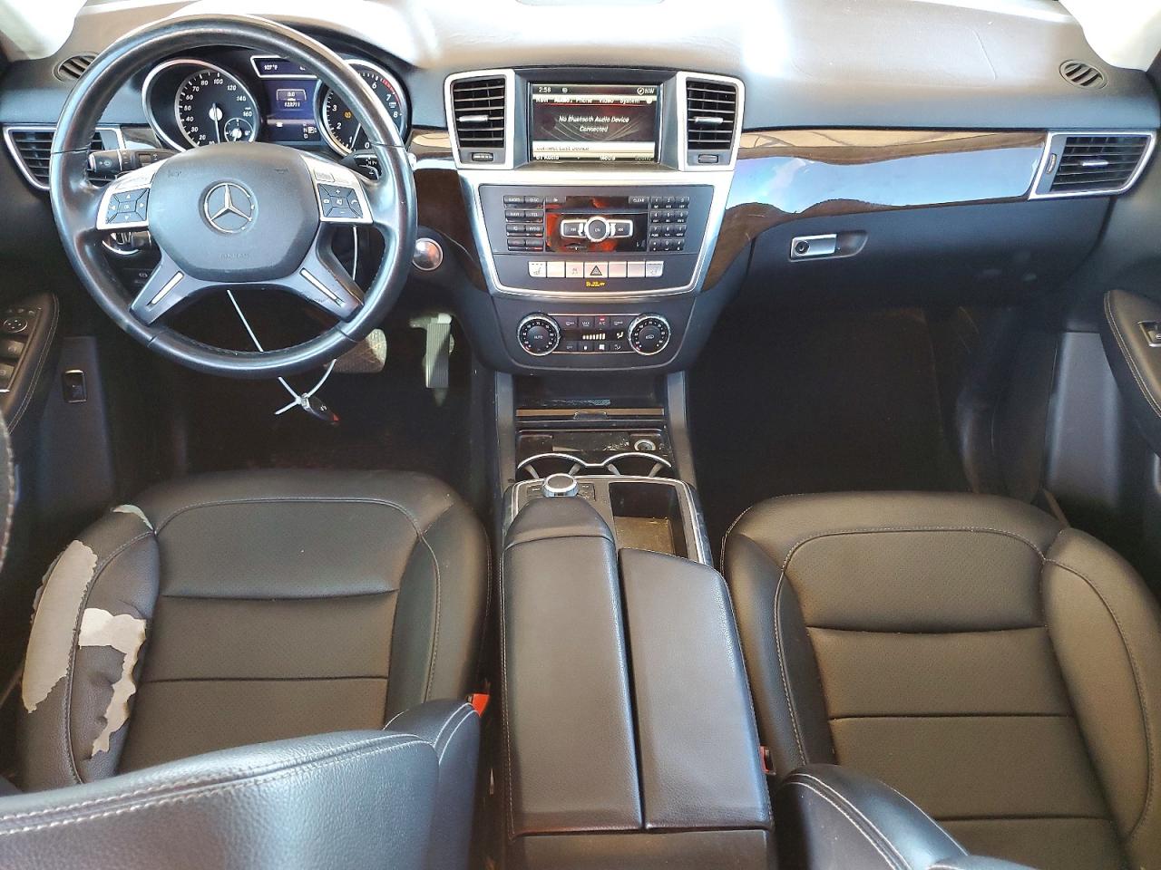 2013 Mercedes-benz Ml 350 White vin: 4JGDA5JB4DA242586