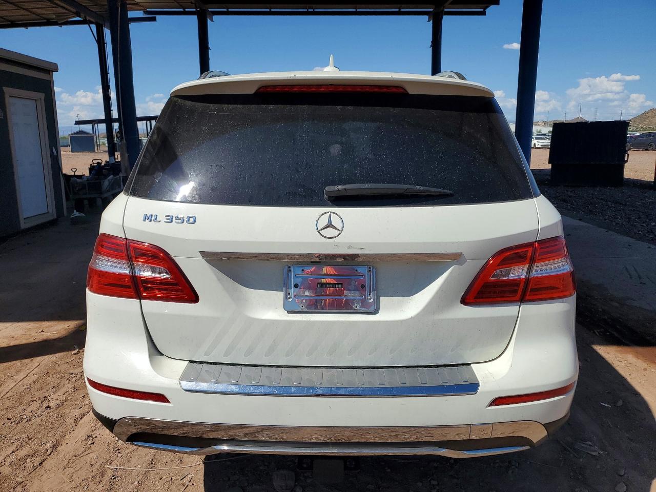 2013 Mercedes-benz Ml 350 White vin: 4JGDA5JB4DA242586