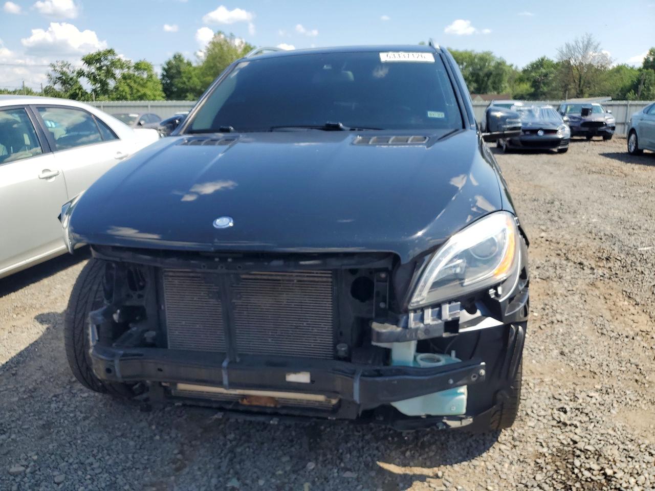 2014 Mercedes-benz Ml 350 Black vin: 4JGDA5JB4EA269689