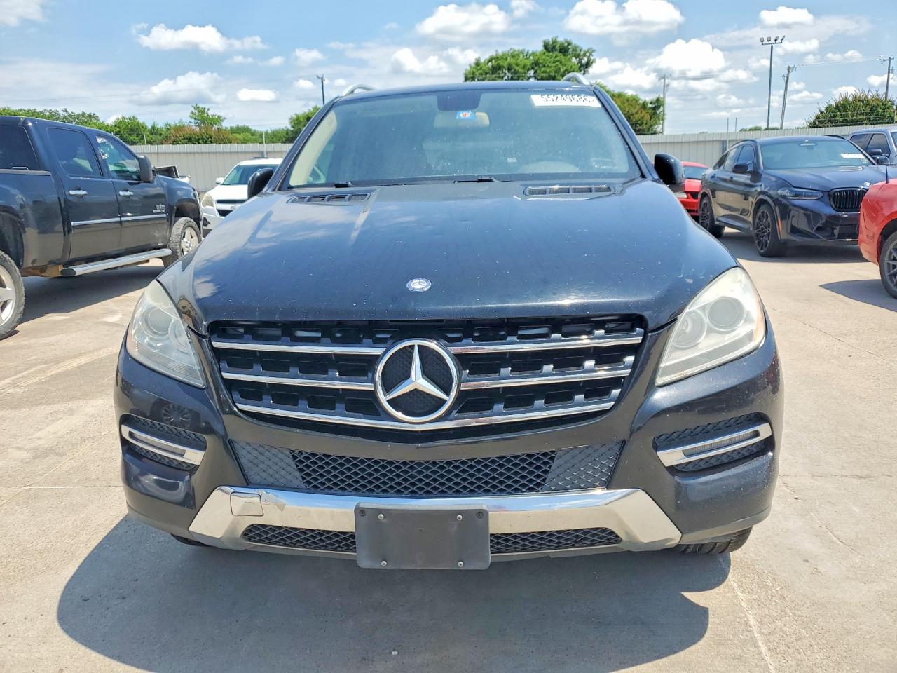 2014 Mercedes-benz Ml 350 Black vin: 4JGDA5JB4EA270678