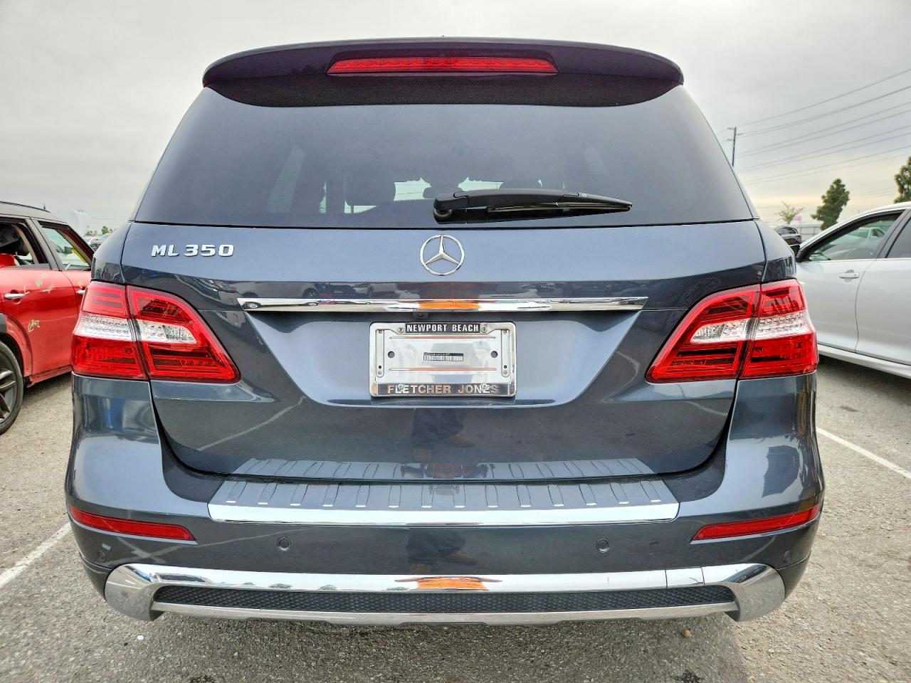 2014 Mercedes-benz Ml 350 Gray vin: 4JGDA5JB4EA325419